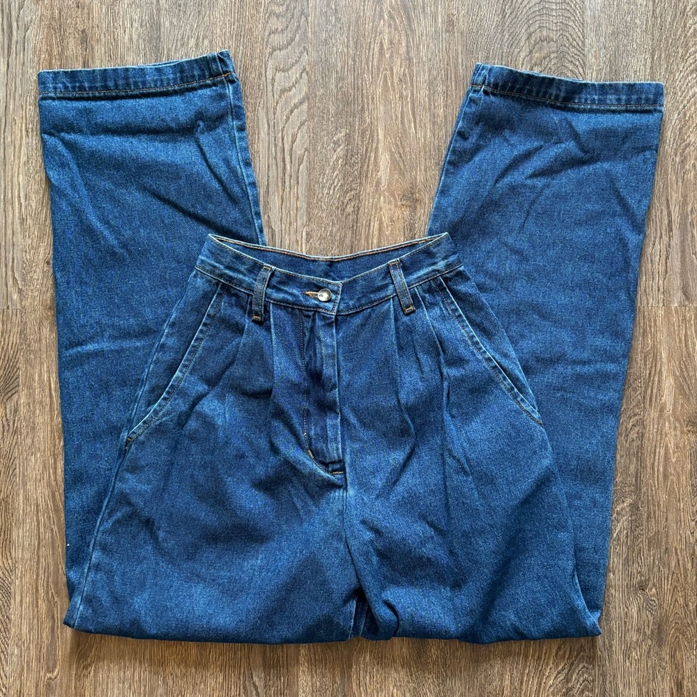 LA Apparel Paperbag Mom Jeans